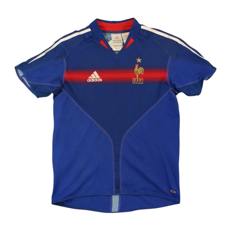 Maillot De Foot équipe De France Adidas Vintage – Taille L, Homme, Occasion