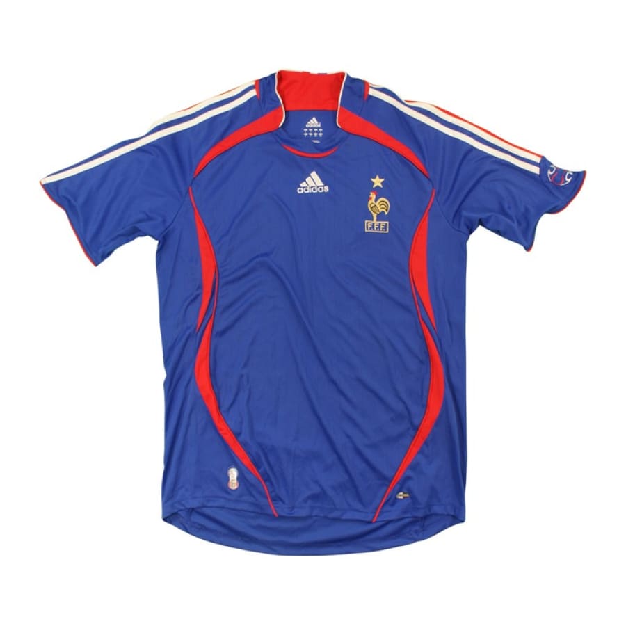 Maillot de foot vintage Equipe de France 2006-2007 - Adidas - Equipe de France