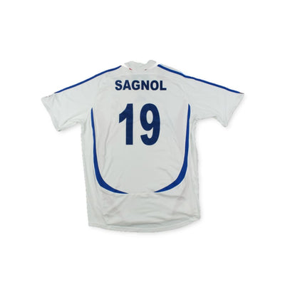 Maillot de foot vintage Equipe de France N°19 SAGNOL 2006-2007 - Adidas - Equipe de France