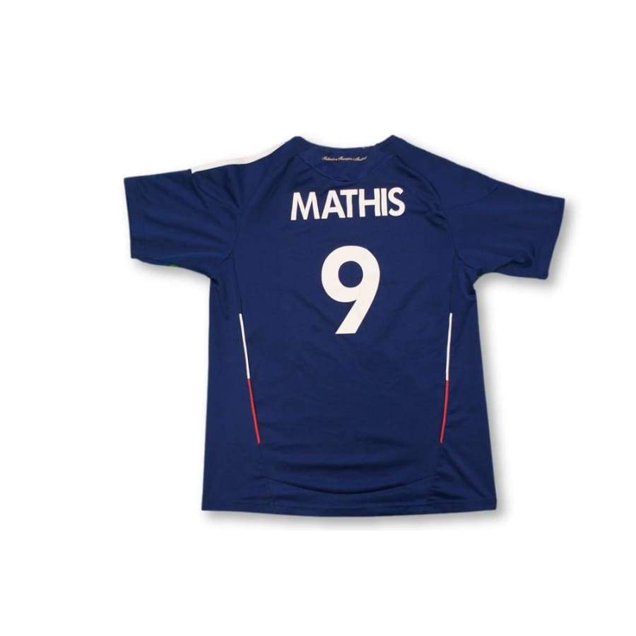 Maillot de foot vintage Equipe de France N°9 MATHIS 2010-2011 - Adidas - Equipe de France