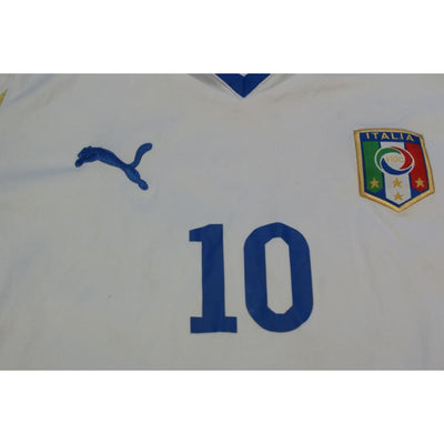 Maillot de foot vintage extérieur enfant équipe dItalie N°10 DE ROSSI 2010-2011 - Puma - Italie