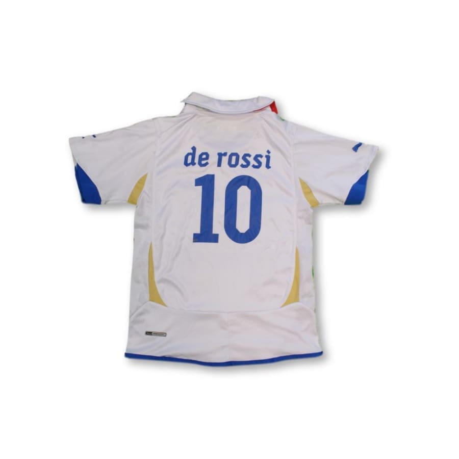 Maillot de foot vintage extérieur enfant équipe dItalie N°10 DE ROSSI 2010-2011 - Puma - Italie