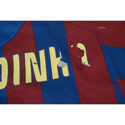 Maillot de foot vintage FC Barcelone #10 Ronaldinho 2005-2006 - Nike - Barcelone