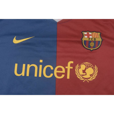 Maillot de foot vintage FC Barcelone n°10 MESSI 2008-2009 - Nike - Barcelone