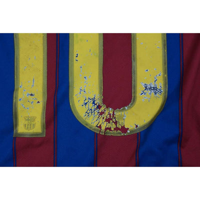 Maillot de foot vintage FC Barcelone N°10 MESSI 2009-2010 - Nike - Barcelone