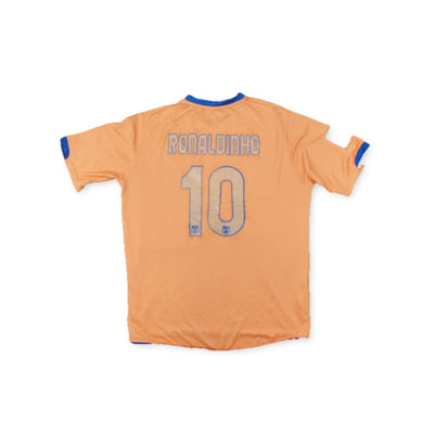 Maillot de foot vintage FC Barcelone n°10 RONALDINHO 2006-2007 - Nike - Barcelone