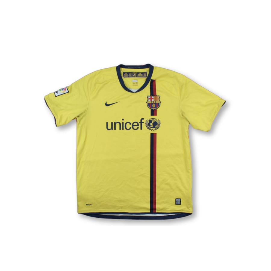 Maillot de foot vintage FC Barcelone Unicef 2008-2009 - Nike - Barcelone