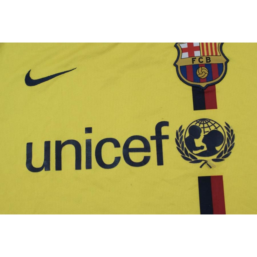 Maillot de foot vintage FC Barcelone Unicef 2008-2009 - Nike - Barcelone