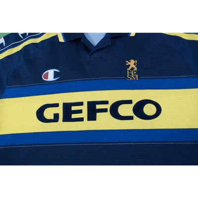 Maillot de foot vintage FC Sochaux Montbéliard GEFCO n°14 2000-2001 - Champion - FC Sochaux-Montbéliard