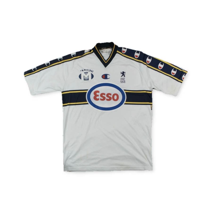 Maillot de foot vintage FC Sochaux Montbéliard n°11 SANTOS extérieur 2002-2003 - Champion - FC Sochaux-Montbéliard