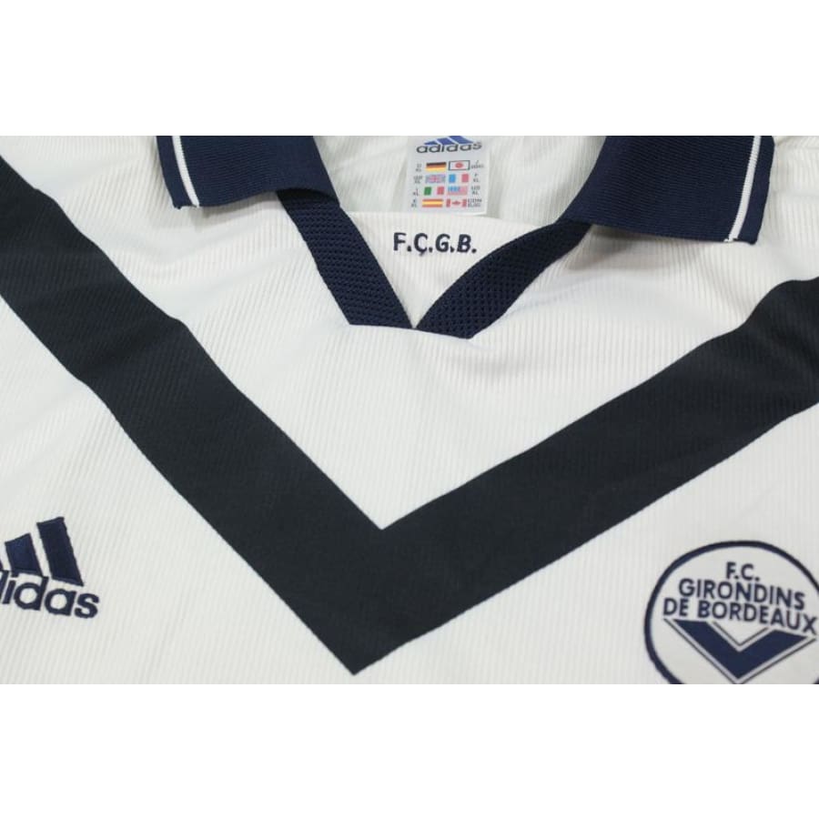 Maillot de foot vintage Girondins de Bordeaux 2000-2001 - Adidas - Girondins de Bordeaux