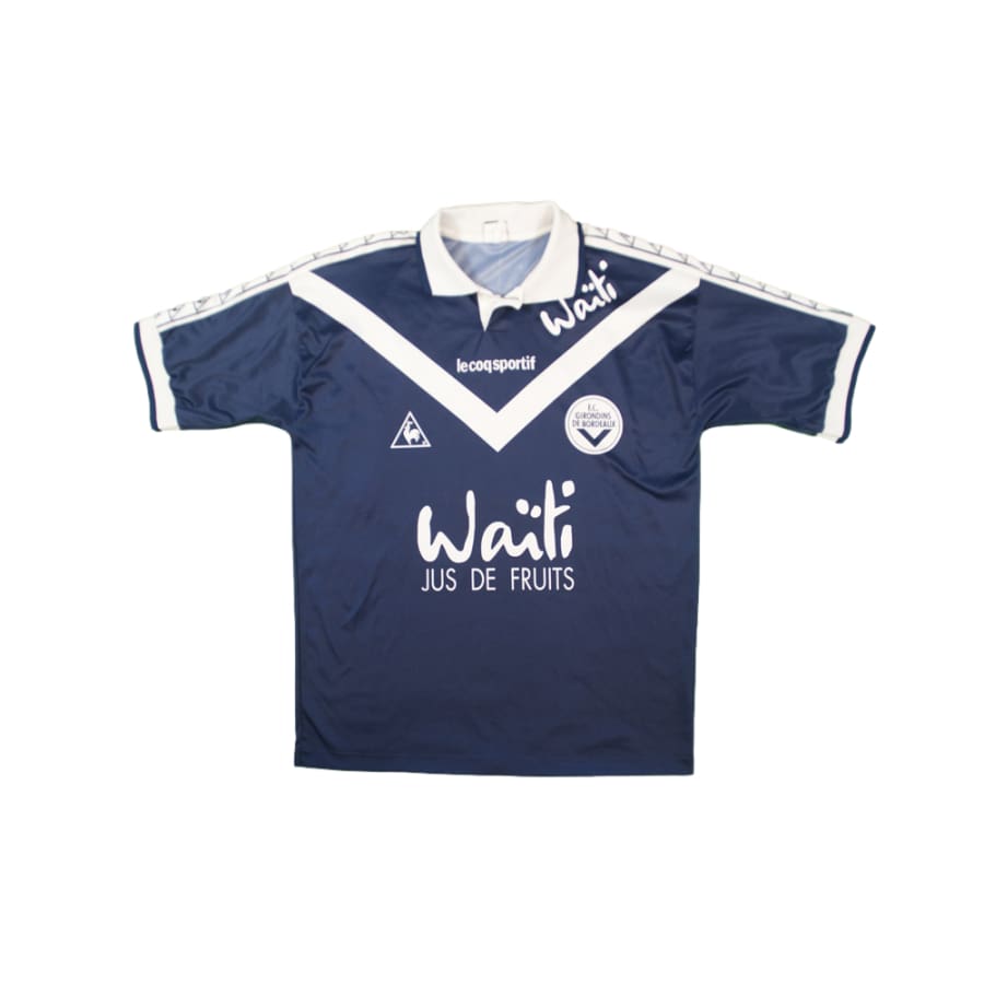 Maillot de foot vintage Girondins de Bordeaux domicile #27 JPP 1996-1997 - Le coq sportif - Girondins de Bordeaux