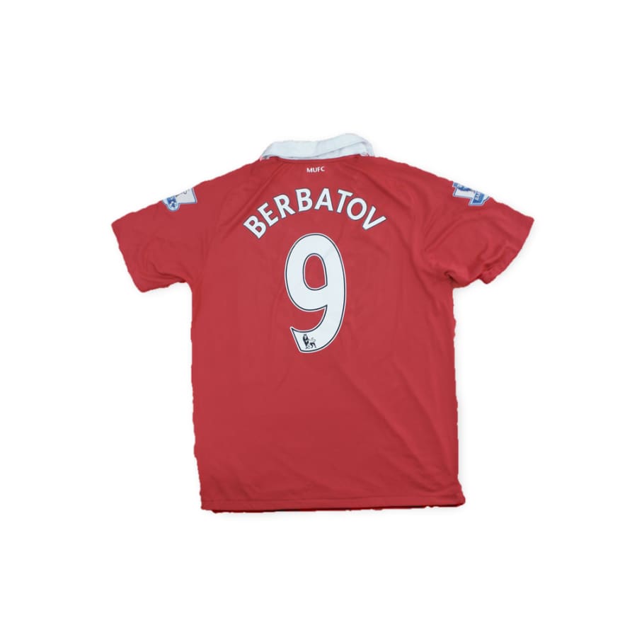 Maillot de foot vintage Manchester United N°9 BERBATOV 2010-2011 - Nike - Manchester United