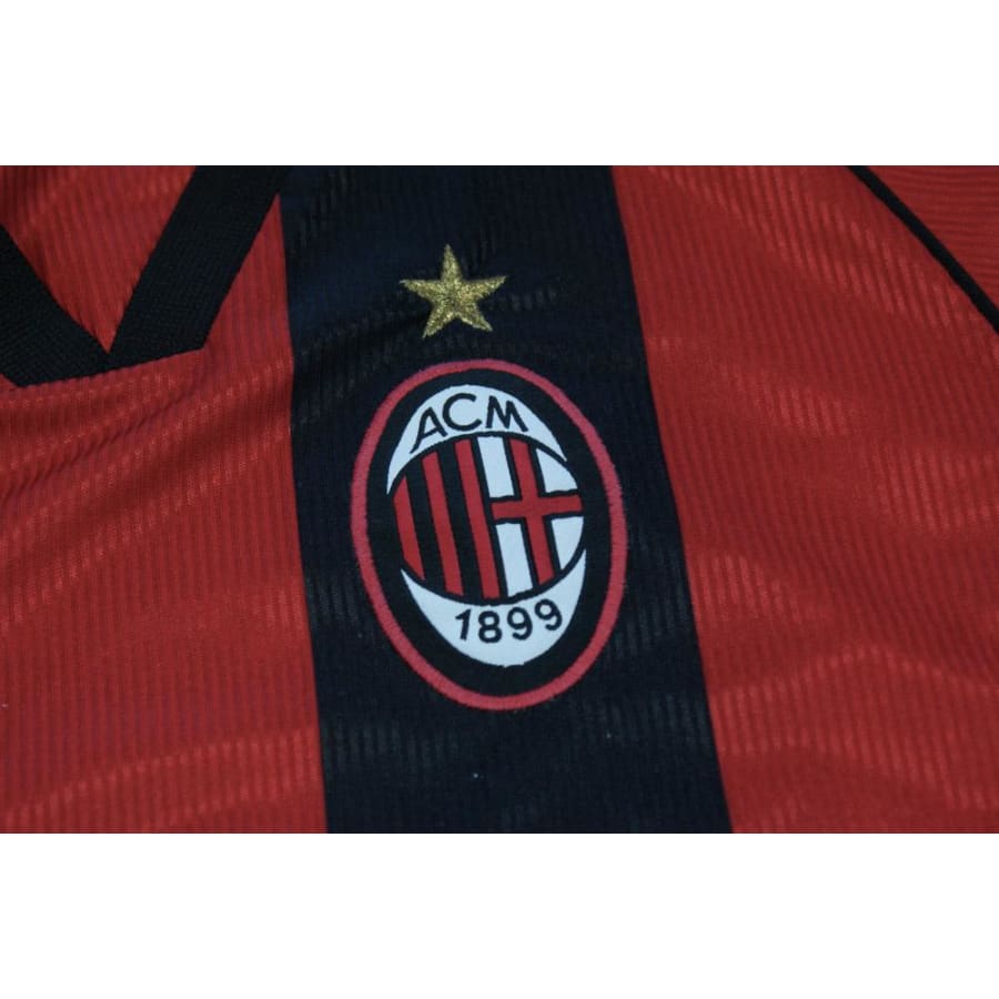 Maillot de foot vintage Milan AC 1998-1999 - Adidas - Milan AC
