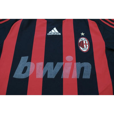 Maillot de foot vintage Milan AC 2009-2010 - Adidas - Milan AC
