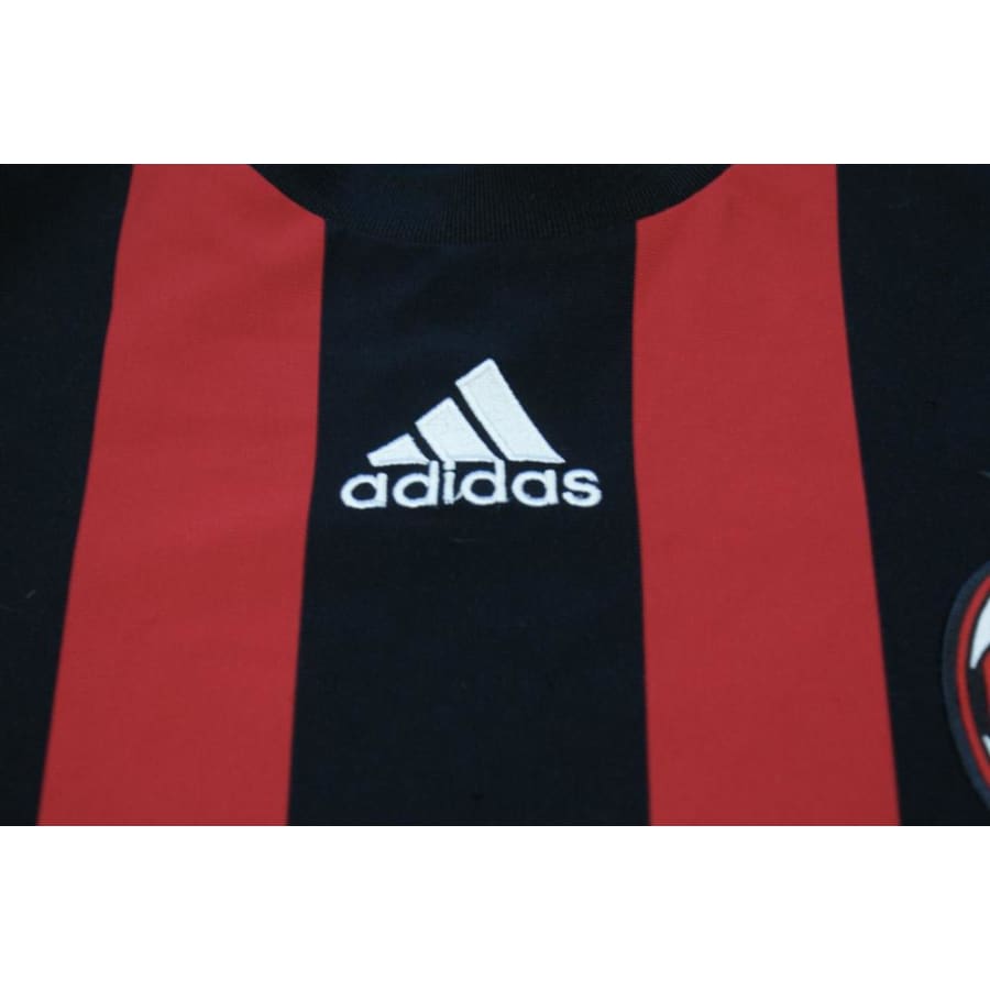 Maillot de foot vintage Milan AC 2009-2010 - Adidas - Milan AC