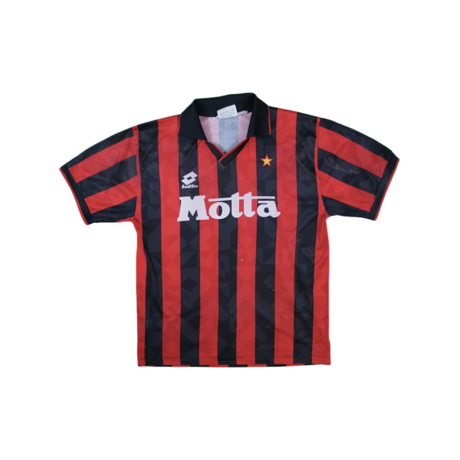 Maillot de foot vintage Millan AC Motta domicile 1993-1994 - Lotto - Milan AC