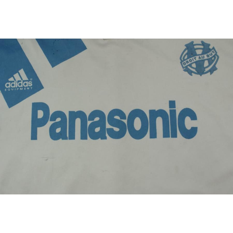 Maillot de foot vintage Olympique de Marseille PANASONIC 1991-1992 - Adidas - Olympique de Marseille