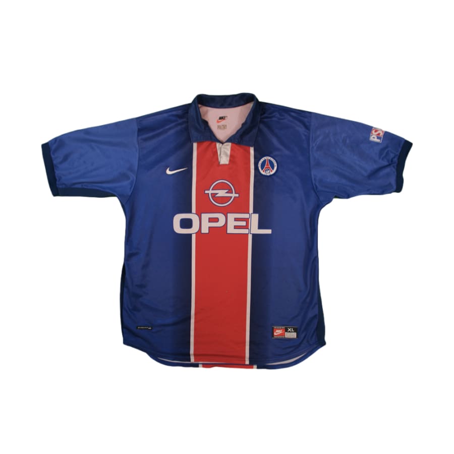 Maillot de foot vintage Paris Saint-Germain OPEL domicile 1998-1999 - Nike - Paris Saint-Germain