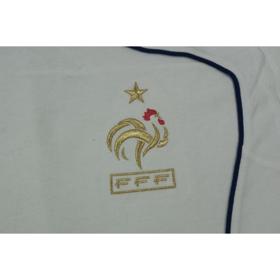 Maillot de foot vintage polo supporter Equipe de France 2010-2011 - Adidas - Equipe de France