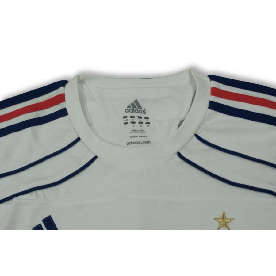 Maillot de foot vintage polo supporter Equipe de France 2010-2011 - Adidas - Equipe de France