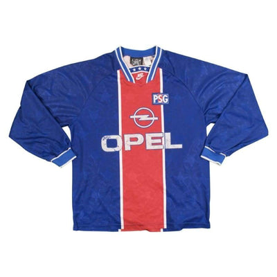 Maillot de foot vintage PSG Paris Saint Germain n°4 de 1994-1995 - Nike - Paris Saint-Germain