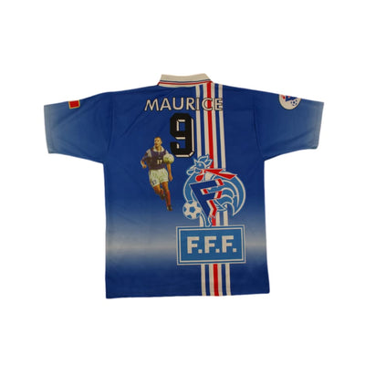 Maillot de foot vintage supporter Equipe de France N°9 MAURICE années 1990 - Autre marque - Equipe de France