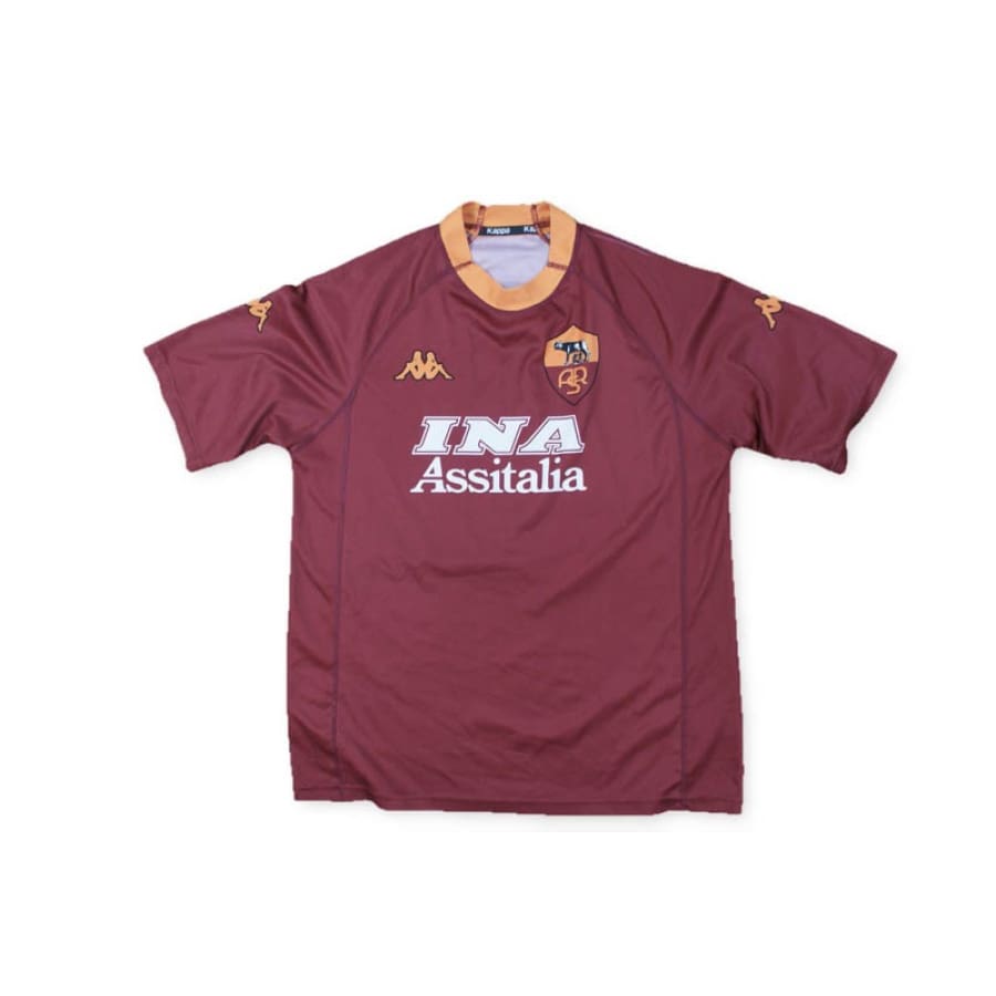 Maillot de football AS Rome INA Assitalia 2000-2001 - Kappa - AS Rome