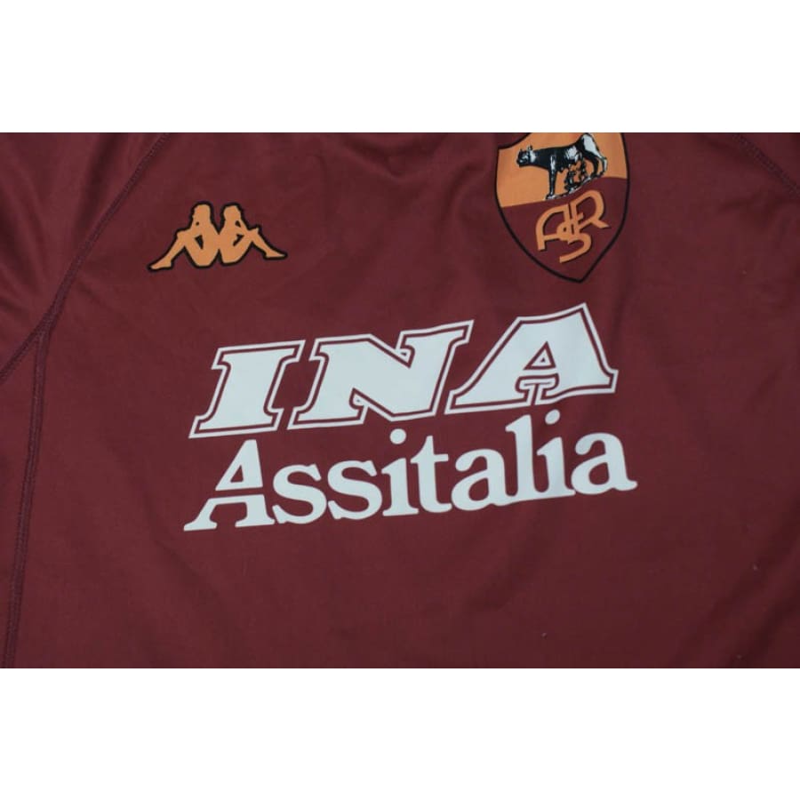 Maillot de football AS Rome INA Assitalia 2000-2001 - Kappa - AS Rome