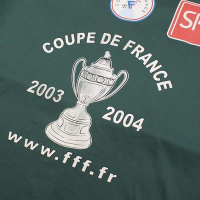 Maillot de football coupe de France 2003-2004 SFR-TF1 n°5 - Adidas - Coupe de France