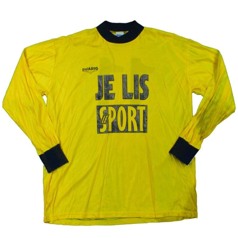 Maillot de football coupe de France N°11 1989-JE LIS LE SPORT - Duarig - Coupe de France