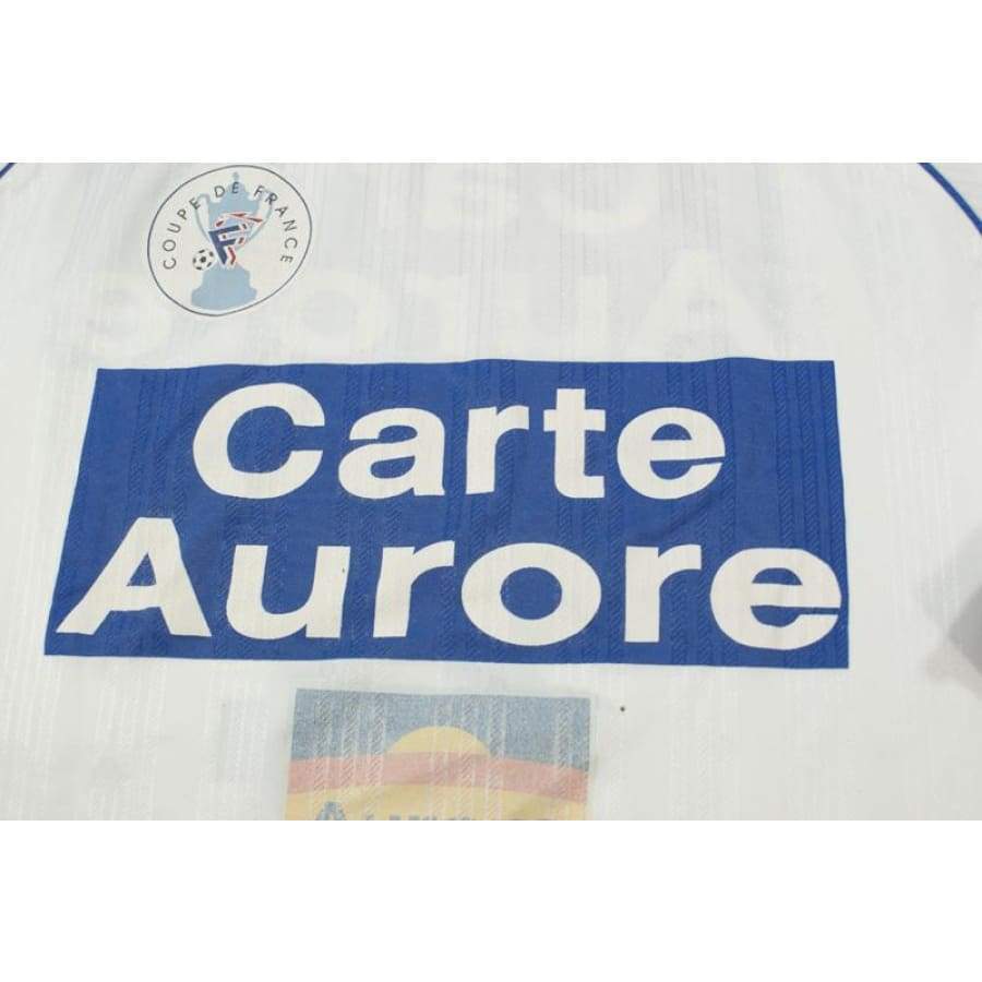 Maillot de football retro Strasbourg Coupe de France N°4 2000-2001 - Adidas - RC Strasbourg Alsace