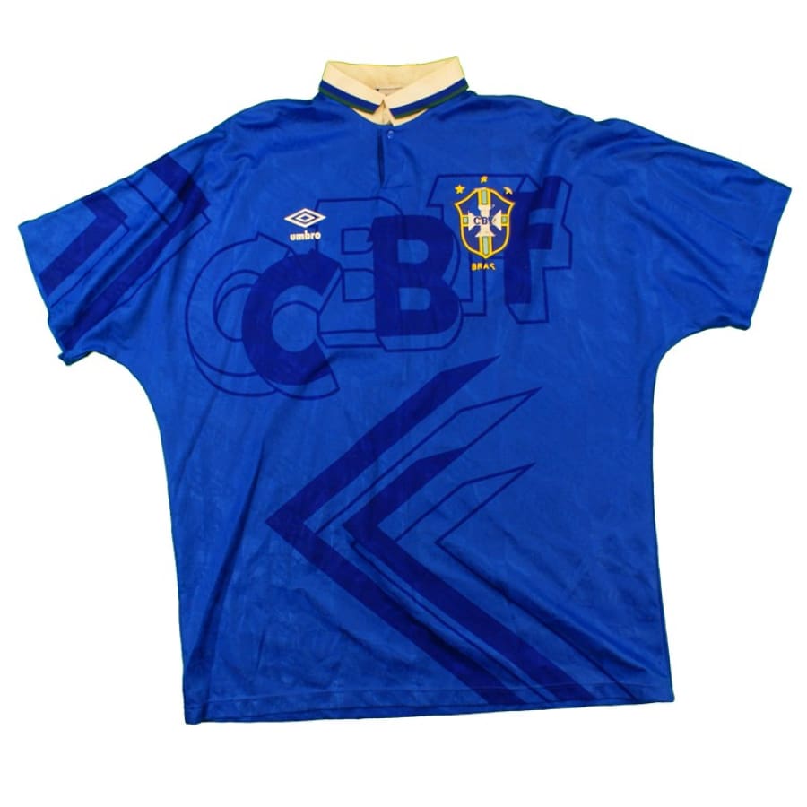 Maillot De Foot Vintage Écosse Domicile 1991-1994 - Umbro Taille L - Pour Adultes