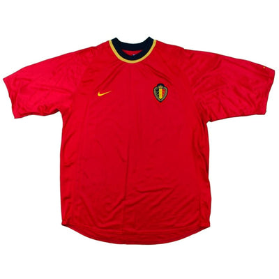 Maillot de football équipe de Belgique 2000-2001 - Nike - Belgique