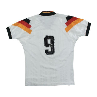 Maillot de football équipe dAllemagne 1992-1994 n°9 - Adidas - Allemagne