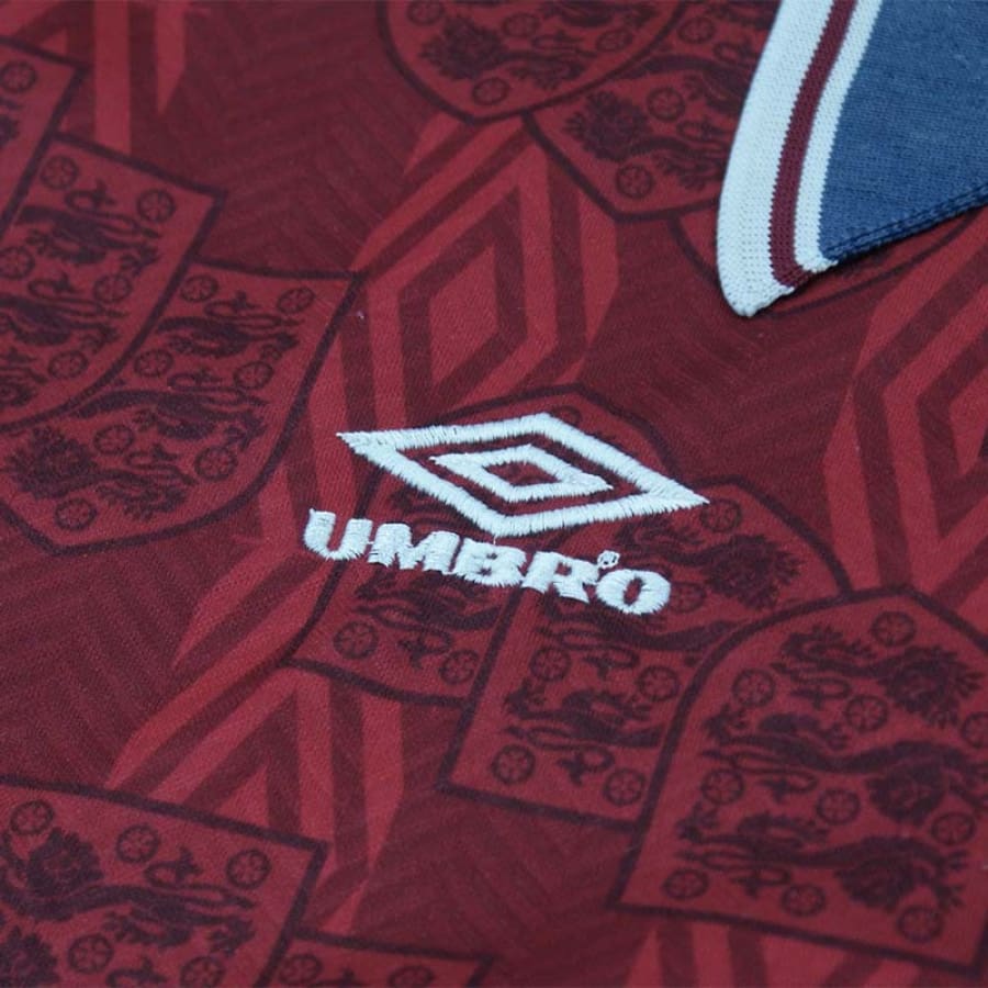 Maillot de football équipe dAngleterre 1994-1995 - Umbro - Angleterre