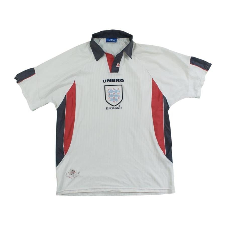 Maillot vintage 2002 - Angleterre - A. Cole #3 (L) - Back To The Football Maillot vintage 2002 - Angleterre - A. Cole #3 (L) - Back To The Football
