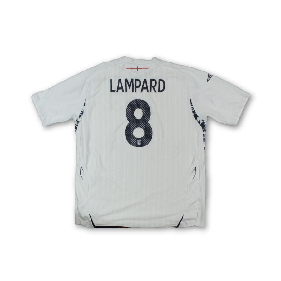 Maillot Domicile Angleterre Umbro 2007/2009 - Vintage - Blanc - Taille 2XL