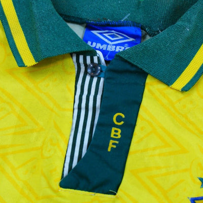 Maillot de football équipe du Brésil 1991-1993 n°20 - Umbro - Brésil