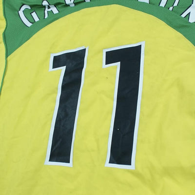 Maillot de football équipe du Brésil 2004-2006 n°11 Gaveriaux - Nike - Brésil