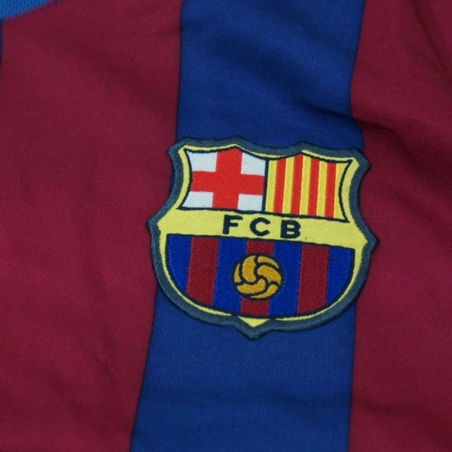 Maillot de football équipe du FC Barcelone 2004-2006 N°10 Ronaldinho - Nike - Barcelone
