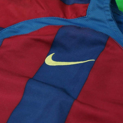 Maillot de football équipe du FC Barcelone 2004-2006 N°10 Ronaldinho - Nike - Barcelone