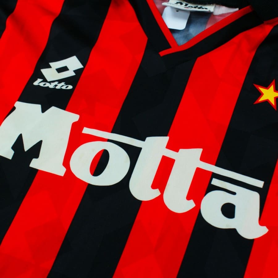 Maillot de football équipe du Milan AC 1993-1994 - Lotto - Milan AC