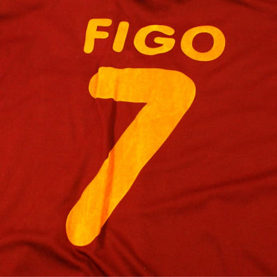 Maillot de football équipe du Portugal 2000-2001 N°7 Figo - Nike - Portugal