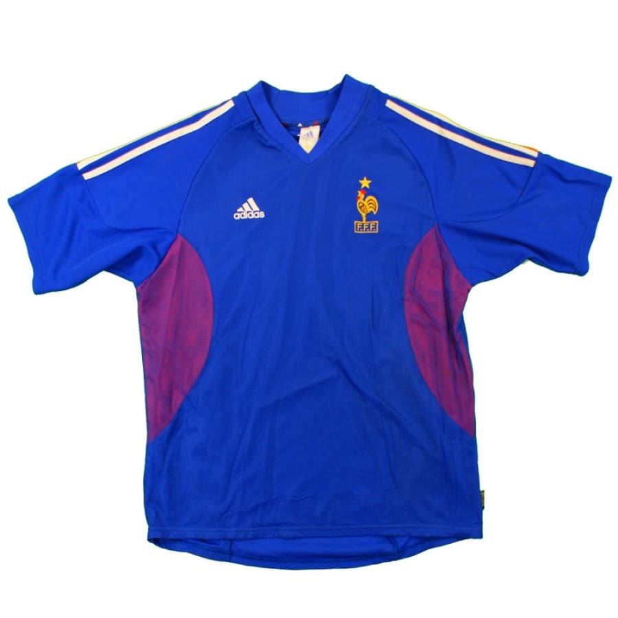 Maillot de football équipe de France 2002-2003 - Adidas - Equipe de France