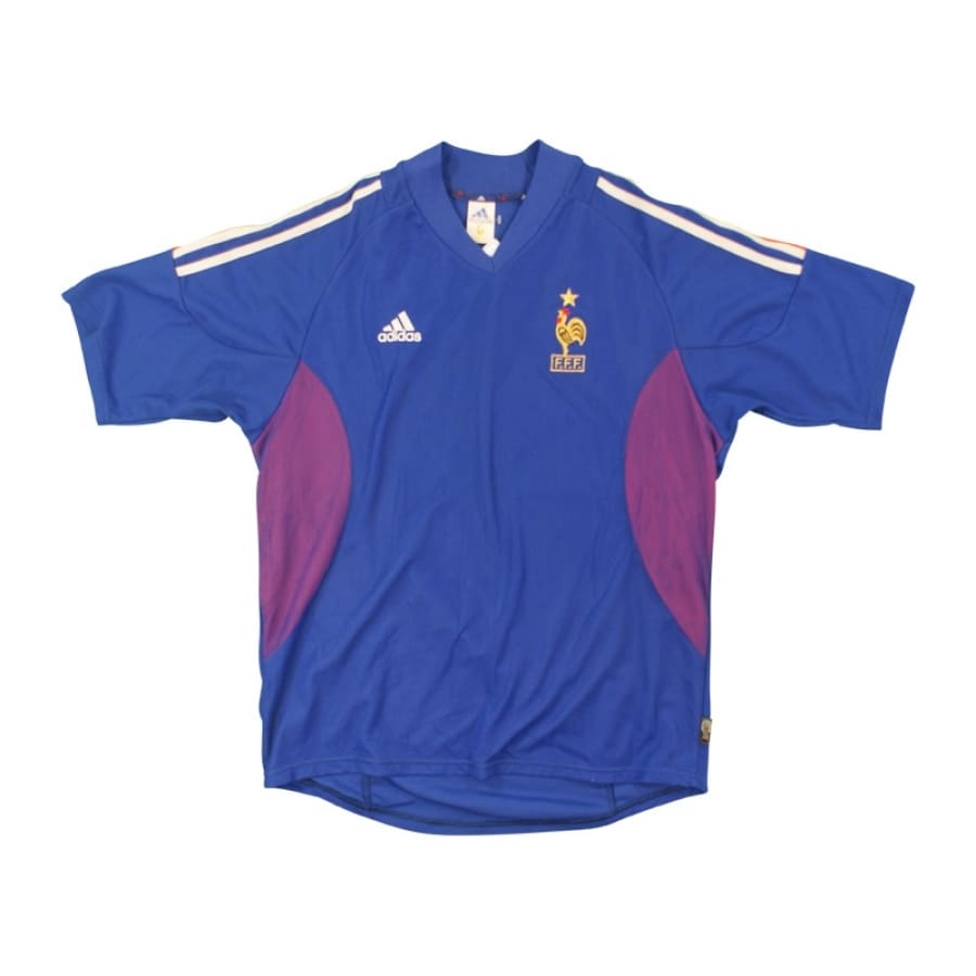 Maillot de football équipe de France 2002-2003 - Adidas - Equipe de France