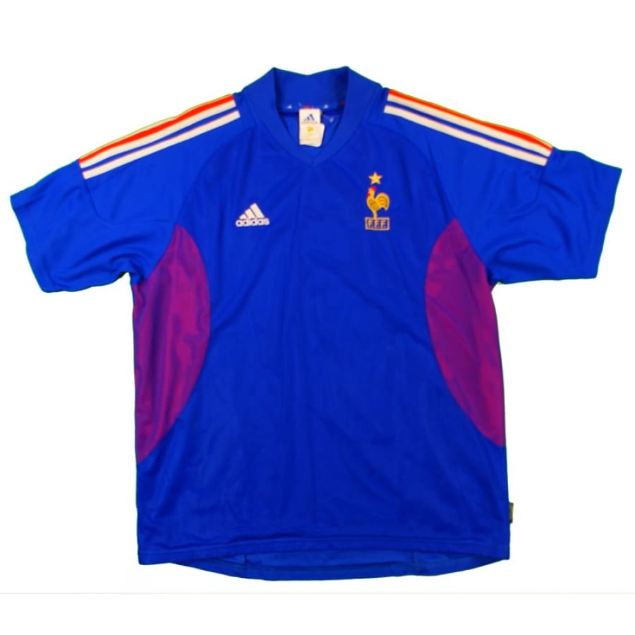 Maillot de football équipe de France 2002-2003 - Adidas - Equipe de France