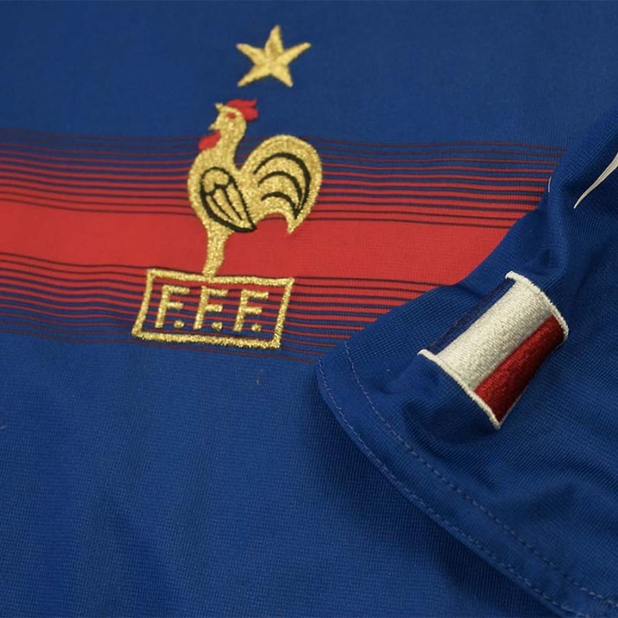 Maillot Adidas Équipe De France 2004-2005 - Domicile - Taille XL - Flocage G.Lefebvre