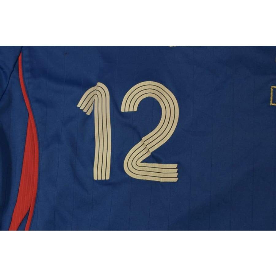 Maillot de football équipe de France n°12 HENRY 2006-2007 - Adidas - Equipe de France