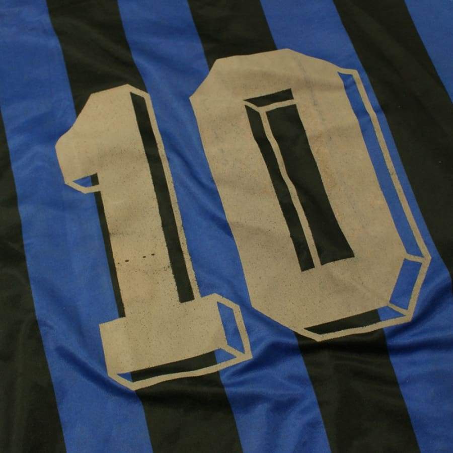 Maillot de football équipe de lInter Milan 1989-1990 n°10 - Uhlsport - Inter Milan